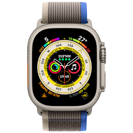 სმარტ საათი Apple MNHL3RB/A Watch Ultra, 1.92", IPX6 Waterproof, Bluetooth, Wi-Fi, Smart Watch, Titanium